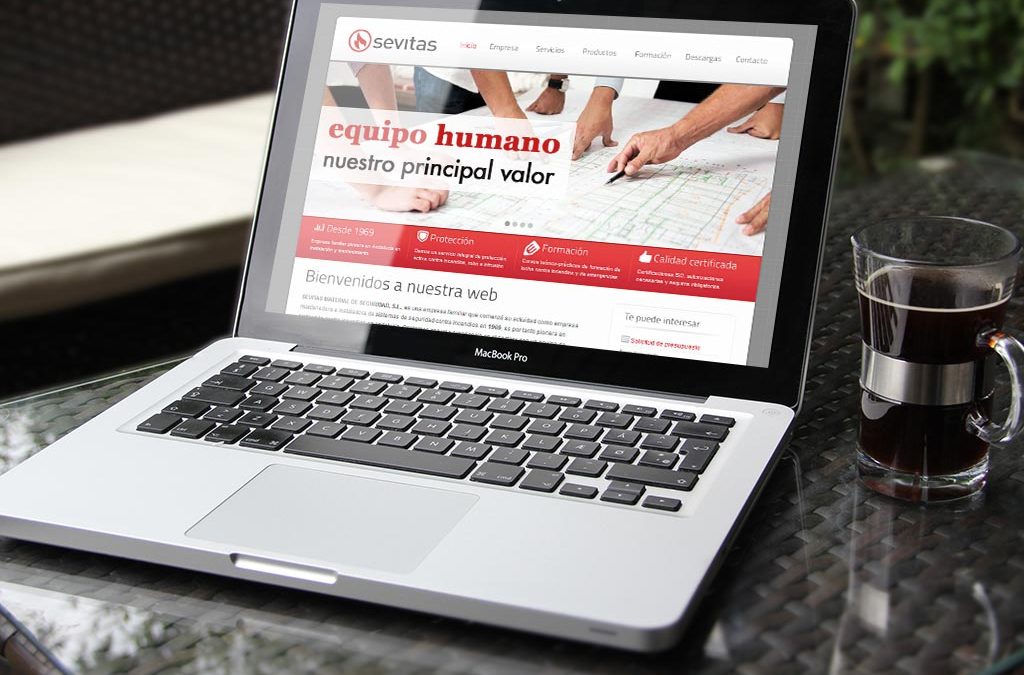 Sevitas confía en DANTIA para el desarrollo de su web corporativa