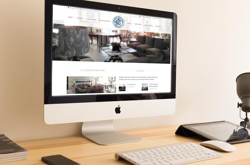 El Casino Jerezano confía en DANTIA para desarrollar su nueva web corporativa