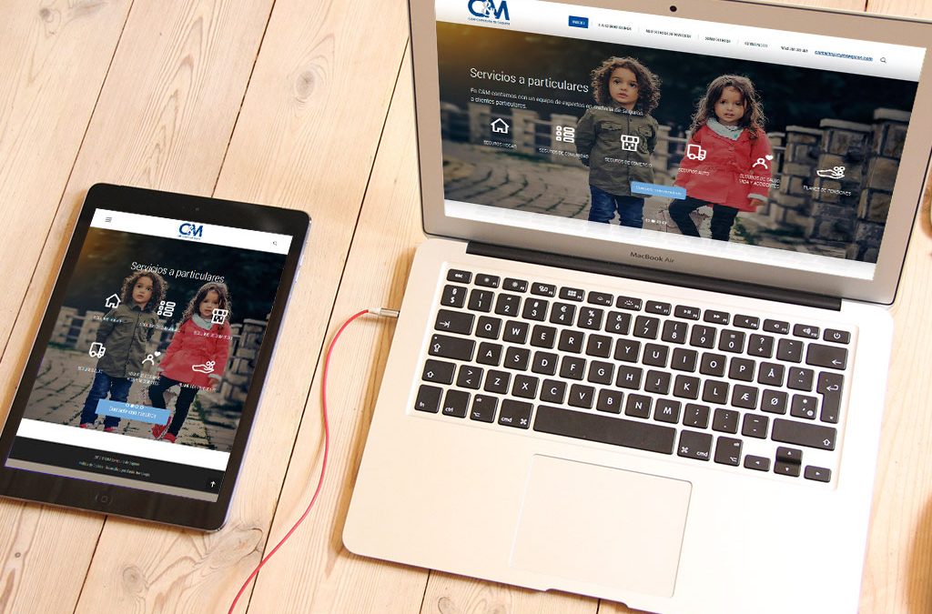 La correduría C&M confía en DANTIA para la puesta en marcha de su nueva web especializada en Despachos Profesionales