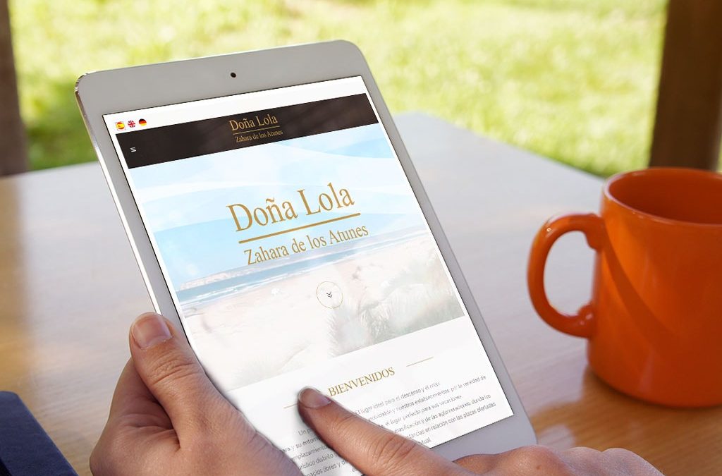 Doña Lola Zahara confía en DANTIA para el desarrollo de su web corporativa en la que mostrar sus servicios