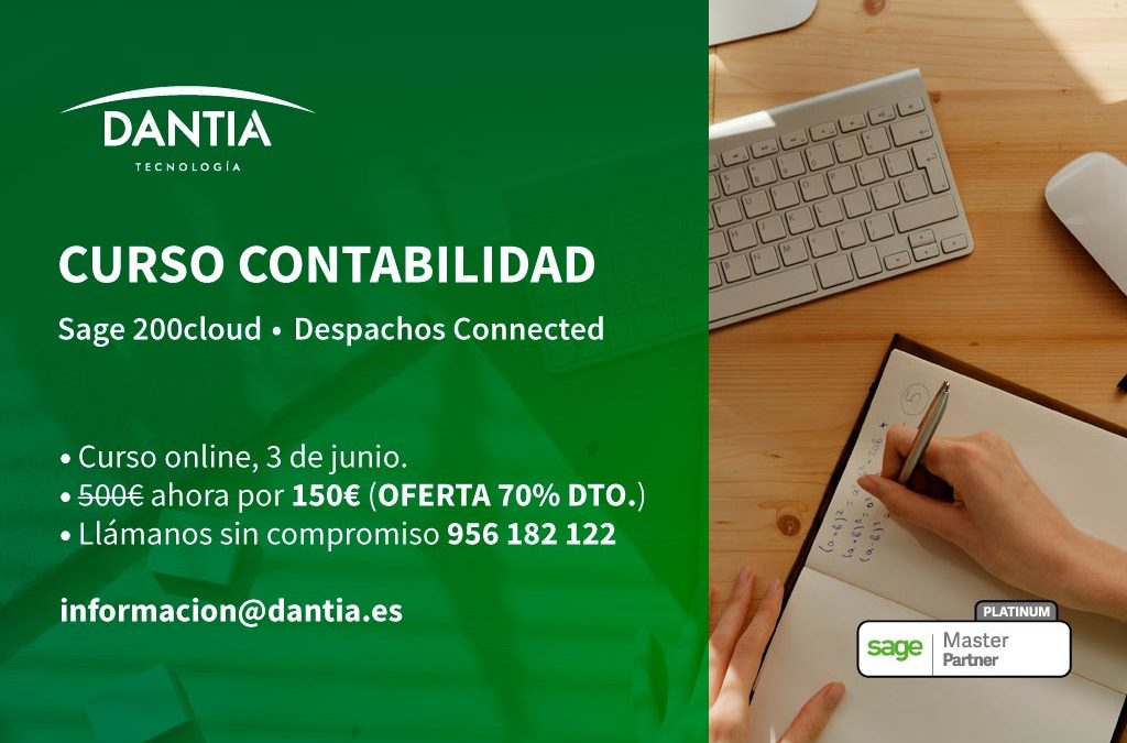 Curso Contabilidad Sage 200cloud • Sage Despachos Connected • 3 de junio, 2020