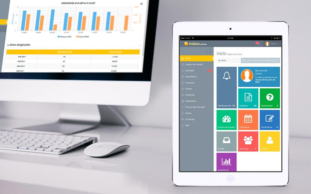 Grupo Indeso confía en DANTIA para el desarrollo de una Aplicación Web que proporciona el servicio de acceso conectada con Sage 200cloud