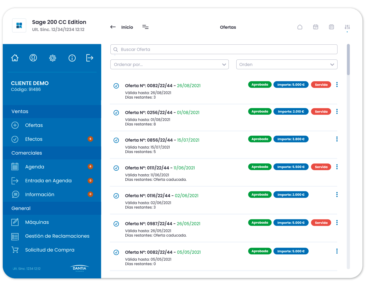 Sage 200 CC Edition App