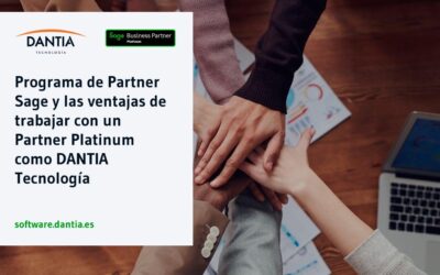 Programa de Partner Sage y las ventajas de trabajar con un Partner Platinum como DANTIA Tecnología