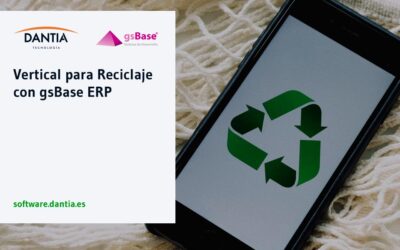 Vertical para Reciclaje con gsBase ERP