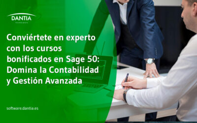 Conviértete en experto con los cursos bonificados en Sage 50: Domina la Contabilidad y Gestión Avanzada