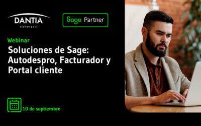 Descubre las Soluciones de Sage en el Webinar exclusivo: Autodespro, Facturador y Portal Cliente