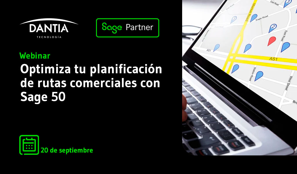 Webinar: Optimiza tu planificación de rutas comerciales con Sage 50