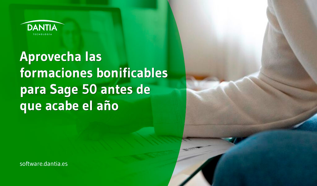 Aprovecha las formaciones bonificables para Sage 50 antes de que acabe el año