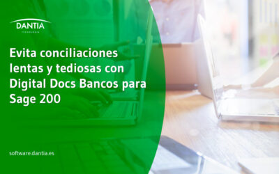 Evita conciliaciones lentas y tediosas con Digital Docs Bancos para Sage 200