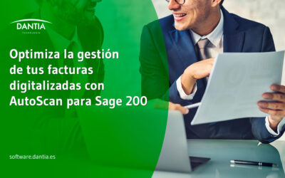 Optimiza la gestión de tus facturas digitalizadas con AutoScan para Sage 200