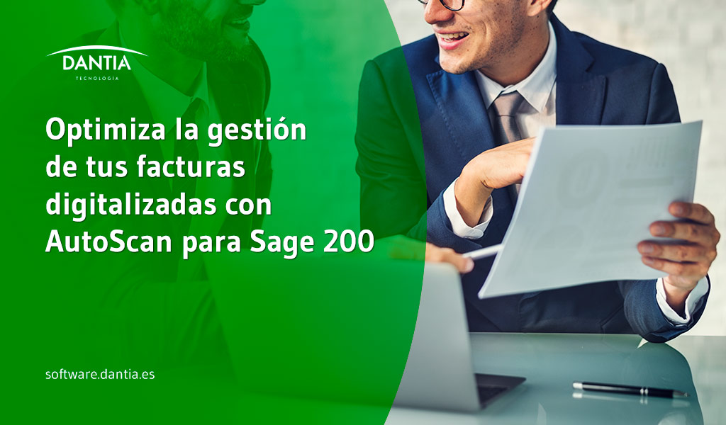 Optimiza la gestión de tus facturas digitalizadas con AutoScan para Sage 200