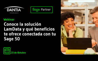 Webinar: Conoce la solución LamData y qué beneficios te ofrece conectada con tu Sage 50