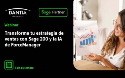 Webinar: Transforma tu estrategia de ventas con Sage 200 y la IA de ForceManager