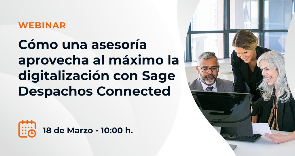 Transformación digital del Despacho con Sage Despachos Connected